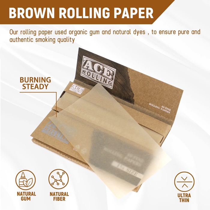 Cigarette Rolling Paper with Customizable Size for Personal Use