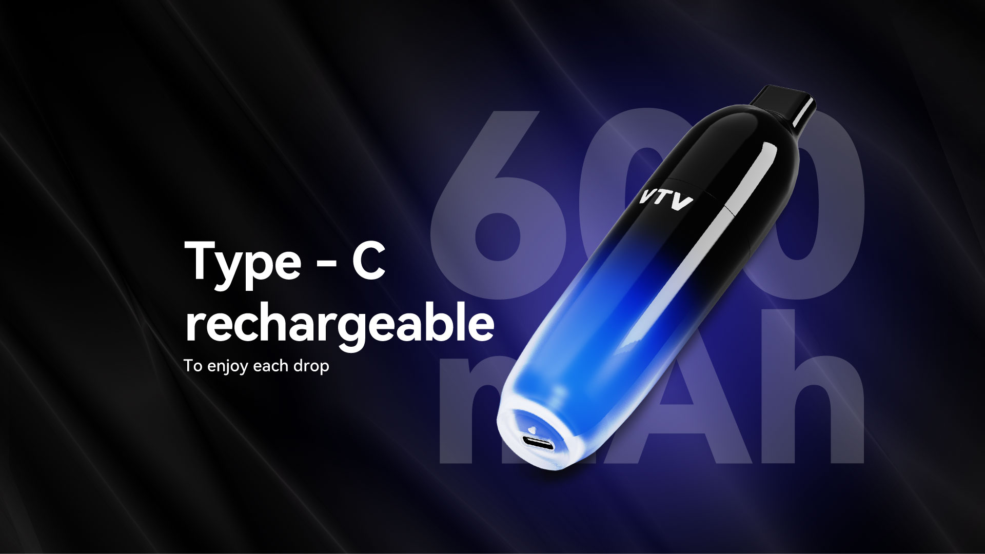 8000 Puffs Flavorful E-Cigarette Mesh Coil Disposable Vape VTV NYX8000