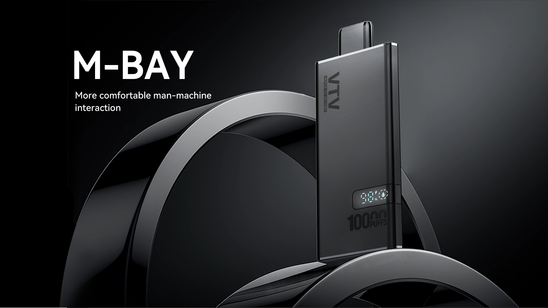 M-BAY Disposable Vape Dual Rechargeable Dual Mesh Coil E-Cigarette VTV