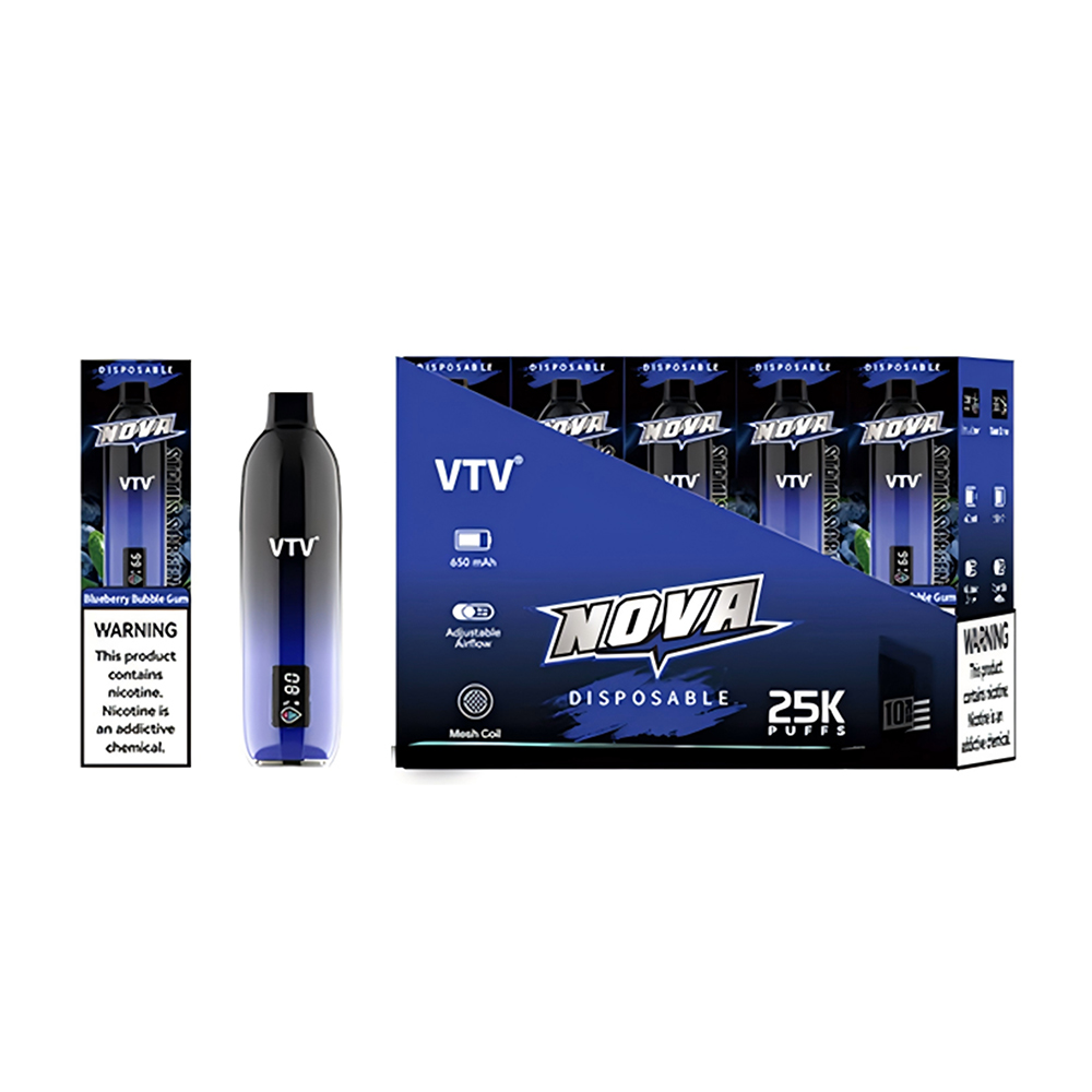 Nova High 25000 Puffs Rechargeable Disposable Vape Nicotine