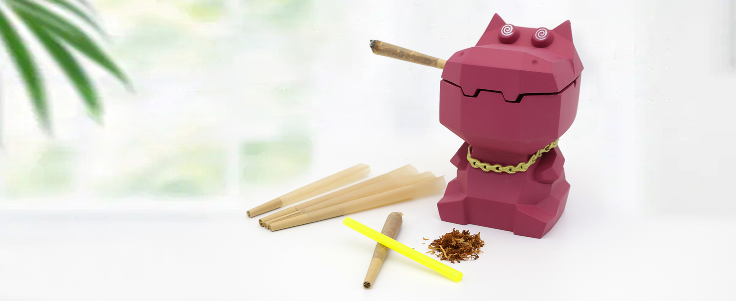 Natural Wood Pulp Pink Rolling Paper Pre Rolled Cones for Smoking