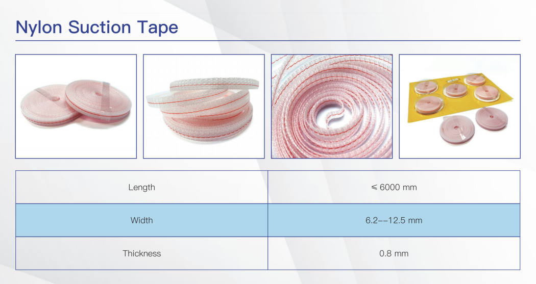JIULONG Nylon Conveying Suction Tape for Cigatette Making Machine