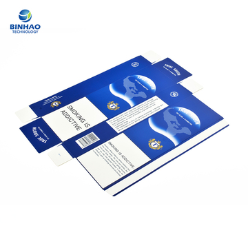 Offset Printing Cigarette Cardboard Paper Packaging Boxes Case