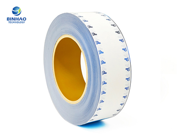 White Plain Cork Natural Permeability Cigarette Tipping Paper with Bead Light Oil