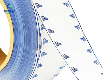 White Plain Cork Natural Permeability Cigarette Tipping Paper with Bead Light Oil