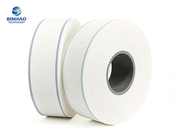 White Plain Cork Natural Permeability Cigarette Tipping Paper with Bead Light Oil