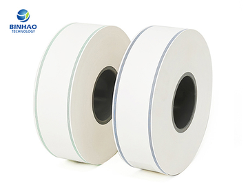 White Plain Cork Natural Permeability Cigarette Tipping Paper with Bead Light Oil