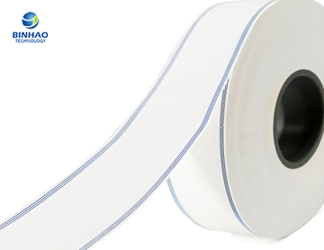 White Plain Cork Natural Permeability Cigarette Tipping Paper with Bead Light Oil