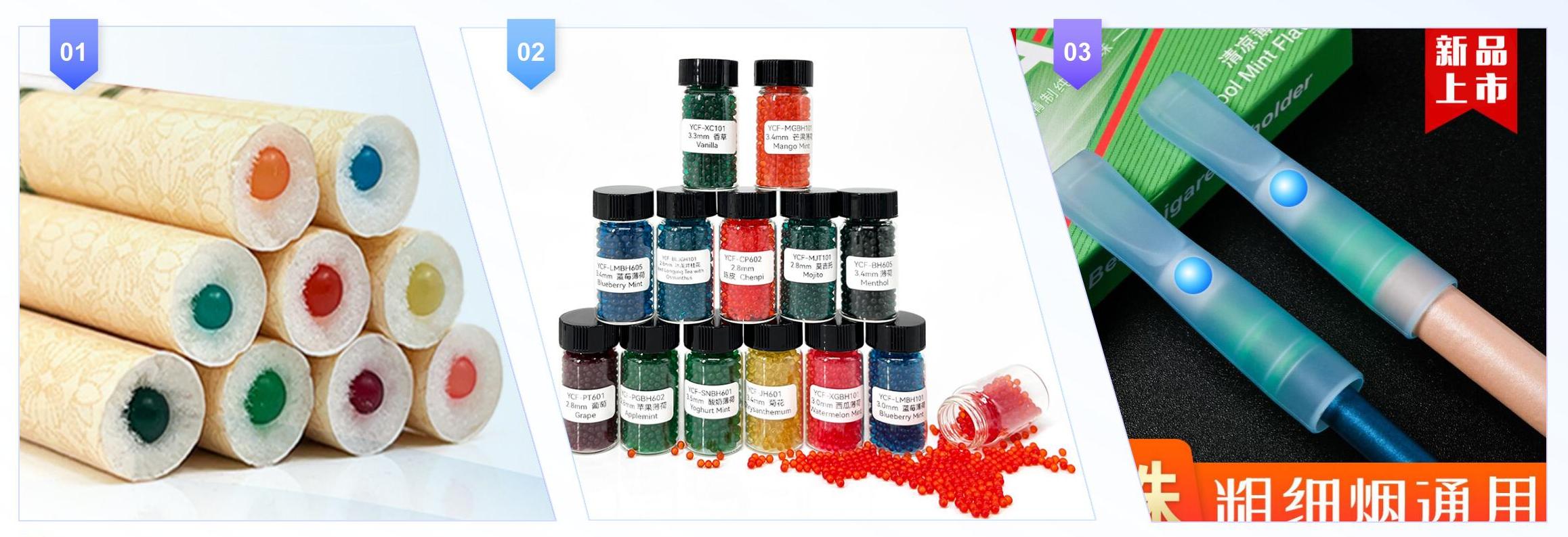 Fragrant Cigarette Capsules to Create a Memorable Smoking Moment