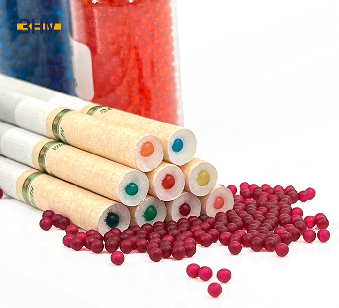 Fragrant Cigarette Capsules to Create a Memorable Smoking Moment