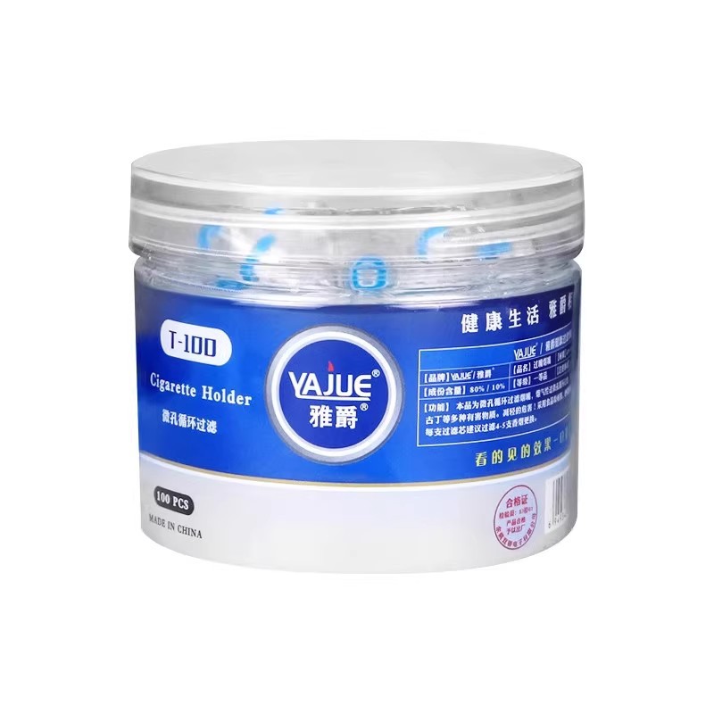 OEM Custom Cigarette Disposable Filter Tips With Anti-Tar Branding Available