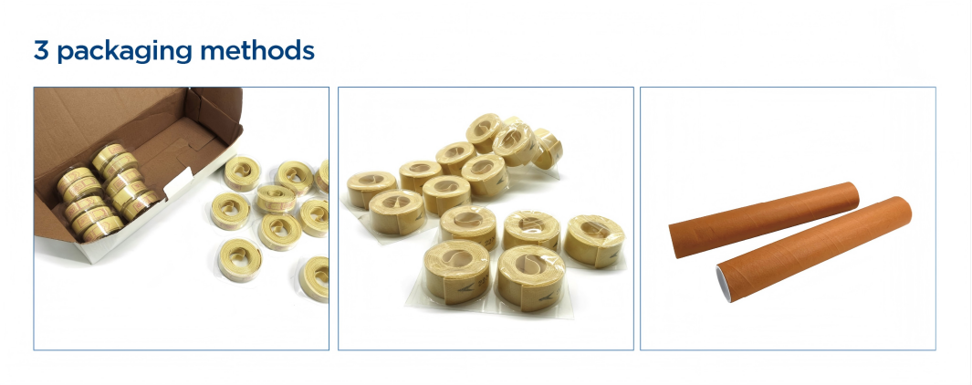 Kevlar Aramid Fiber Coated Garniture Tape Transporting for MK8 / MK9 Cigarette Making Machine