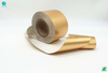 Matte 2 Layer High Strength 70g /M2 Aluminium Foil Paper Gold Paper Tobacco