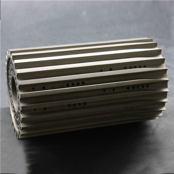 Hardened Receival Drum With Black Coating Assembled Between Cigarette Rod Machine And Filter Machine