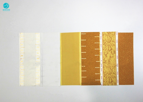 100% Virgin Pulp Cork Tipping Paper with Perforation Natural High Permeability