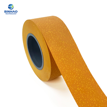 Yellow Plain Cork Cigarette Tipping Paper 34gsm With Gold Line Or Words