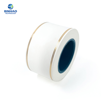 Cigarette Filter Rods With Golden Line White Tipping Paper 34 Gsm