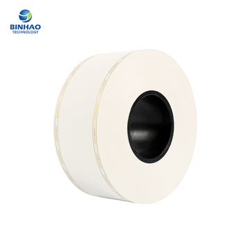 Cigarette Filter Packing Cork Tipping Paper With Perforated Hole Gold Line