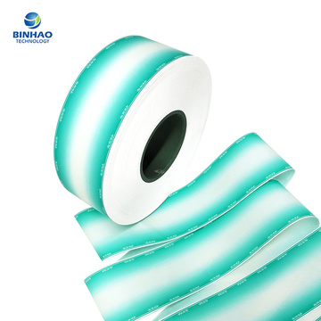 Flavored Gradient Green 36g Tipping Paper For Cigarette Filter Rod Wrapping
