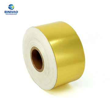 Silver Golden Cigarette Package Aluminium Foil Paper With Smooth Surface