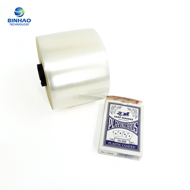 Custom 2mm PET Transparent Tear Strip Tape For Cigarette Shisha Box Packaging With Single Side Glue