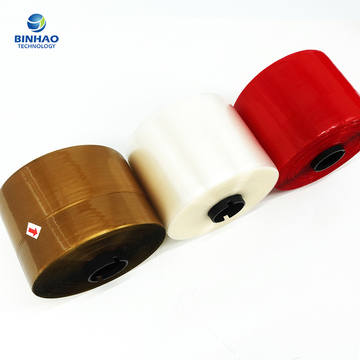 Colorful Jumbo Roll Easy Open Tear Strip Tape For Tobacco High Speed Packing Machine In 152mm Core