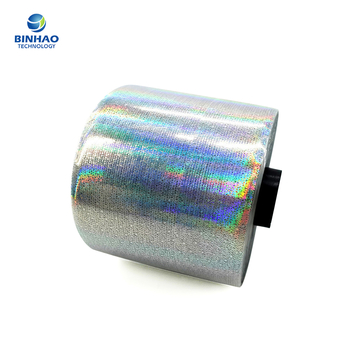 Rainbow Shining Tear Tape Based Acrylic Laser Self - Adhesive Reflective