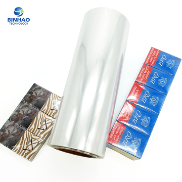 Synthetic Clear 87.5% Cigarette PVC Film Packaging