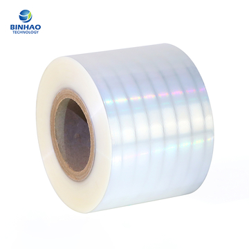 Fully Clean Transparent Cigarette BOPP Film Shrinkage Middle High Rate 5%-8%
