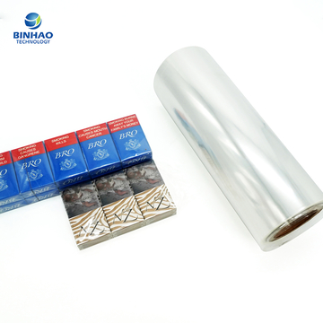 Transparent Cigarette High Shrinkage BOPP Film Roll For Tobacco Package