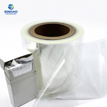 Freezing And Heating BOPP Transparent Film Process Cigarette Cases Pack Inner Outer Packed