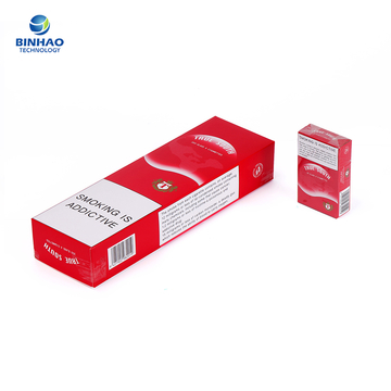Customized Printing Hot Stamping Design Cardboard Case For Cigarette Packaging