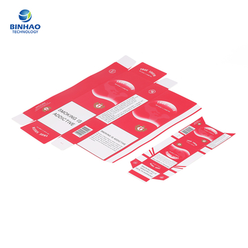 Smokes Package Packs Cigarette Case With Customized Printing And Hot Stamping