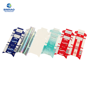 Cigarette Package Cardboard Cases With Customized Printing Hot Stamping