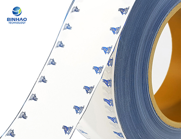 White Plain Cork Natural Permeability Cigarette Tipping Paper with Bead Light Oil