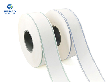 White Plain Cork Natural Permeability Cigarette Tipping Paper with Bead Light Oil