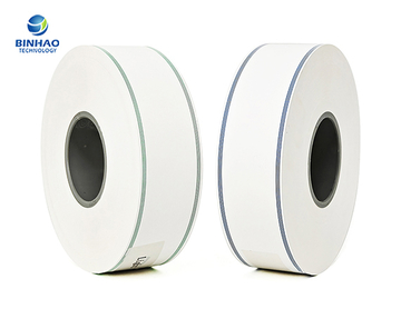 White Plain Cork Natural Permeability Cigarette Tipping Paper with Bead Light Oil