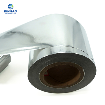 Glossy Cigarette Packing 85mm 83mm Aluminum Foil Paper