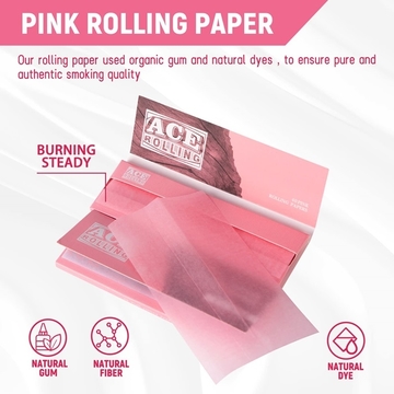 Premium Cigarette Rolling Paper with Natural Ingredients