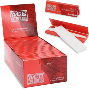 Cigarette Rolling Paper with No Additives for Pure Smoke