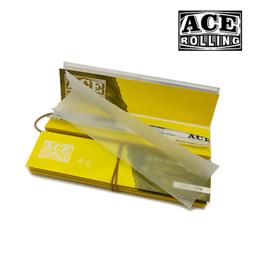 Cigarette Rolling Paper with Edible Glue for Safe Consumption