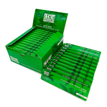 Cigarette Rolling Paper with Edible Glue for Safe Consumption