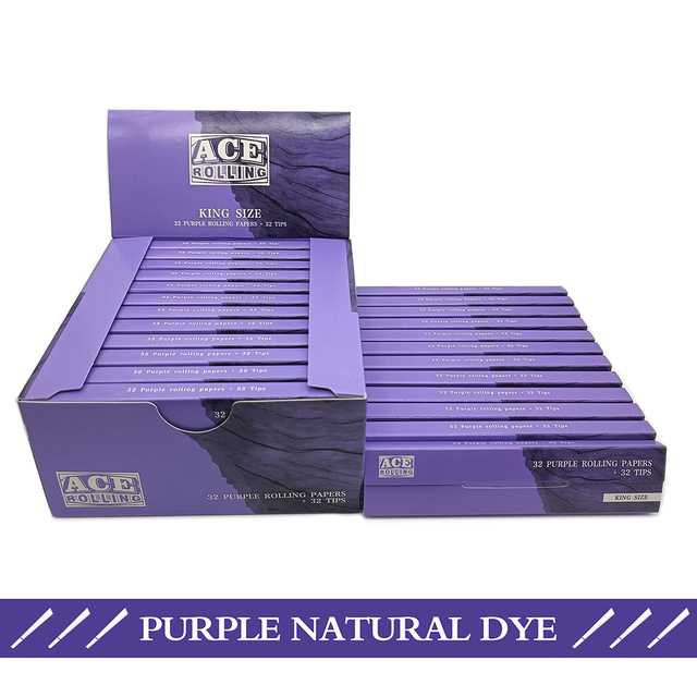 Cigarette Rolling Paper with Slow Burn for Long Lasting Smoke