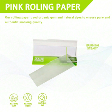 Cigarette Rolling Paper with Hemp for Organic Choice