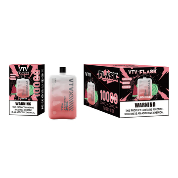 FLASK 12000 Puffs Flavors Disposable Vape Airflow VTV