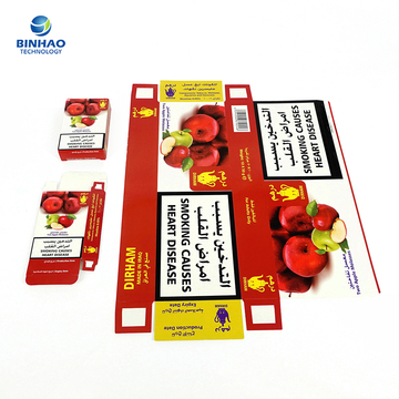 Waterproof and Protective Cardboard Packing Box for Cigarette Packaging with Enhanced Durability