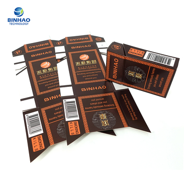 Premium Quality Cardboard Packing Box for Cigarette Packaging with Luxury Finish