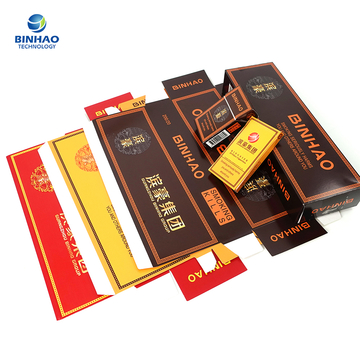 Premium Quality Cardboard Packing Box for Cigarette Packaging with Luxury Finish