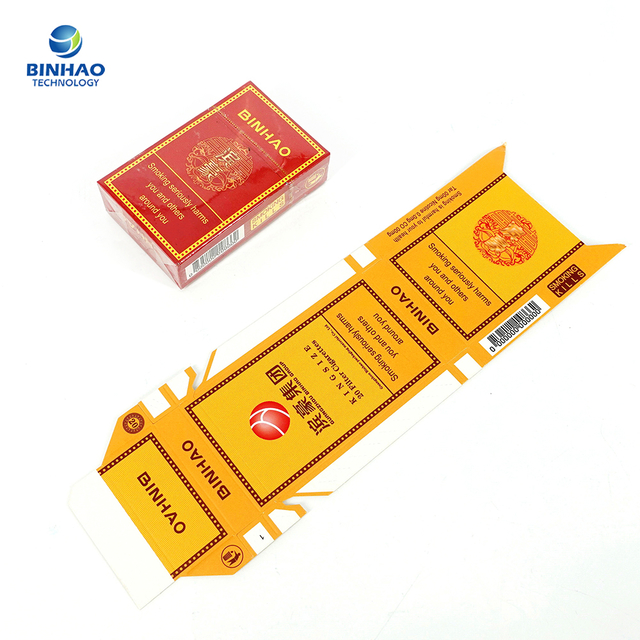 Customized Cardboard Packing Box for Cigarette Packaging with Unique Design Options