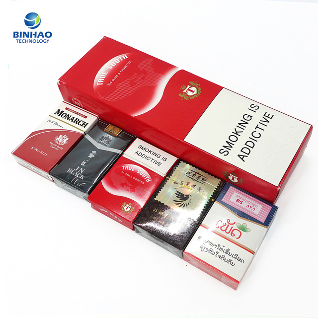 Eco-Friendly and Recyclable Cardboard Packing Box for Cigarette Packaging with Green Solutions